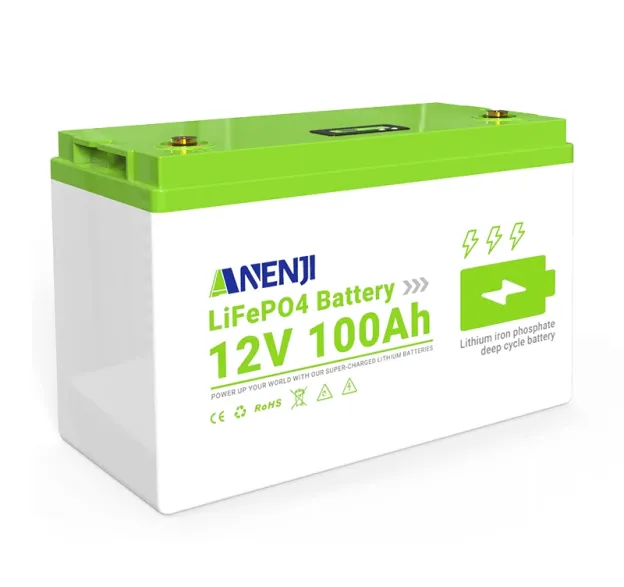 [Pre-sale] ANENJI 12V 100AH LiFePO4 Battery Deep Cycles Lithium Iron Phosphate Battery