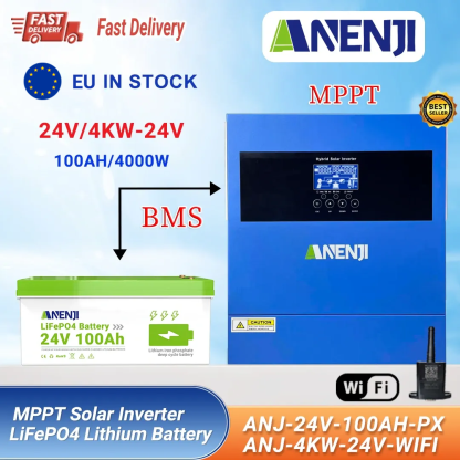 4.2KW 24V Hybrid Solar Inverter On grid Off grid Inverter with WIFI 