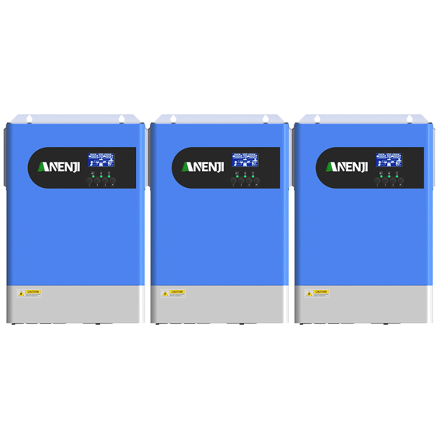 Anenji 6.2KW 48V MPPT Hybrid Solar Inverter Off-Grid Parallel Function for 12unit Max with WIFI 