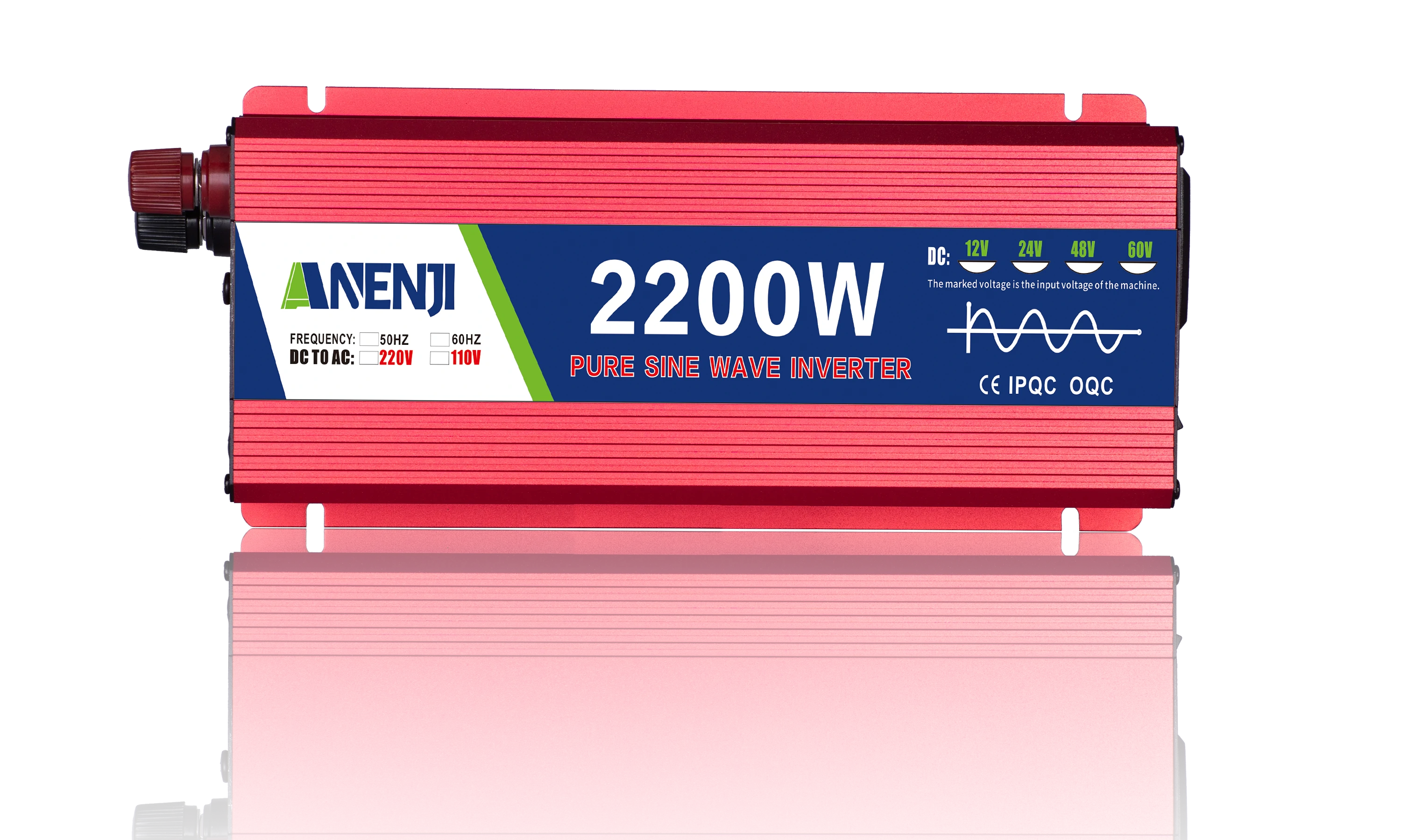 1000W/1600W/2200W/3000W 12V/24V/48V Pure Sine Wave Inverter Power Inverter
