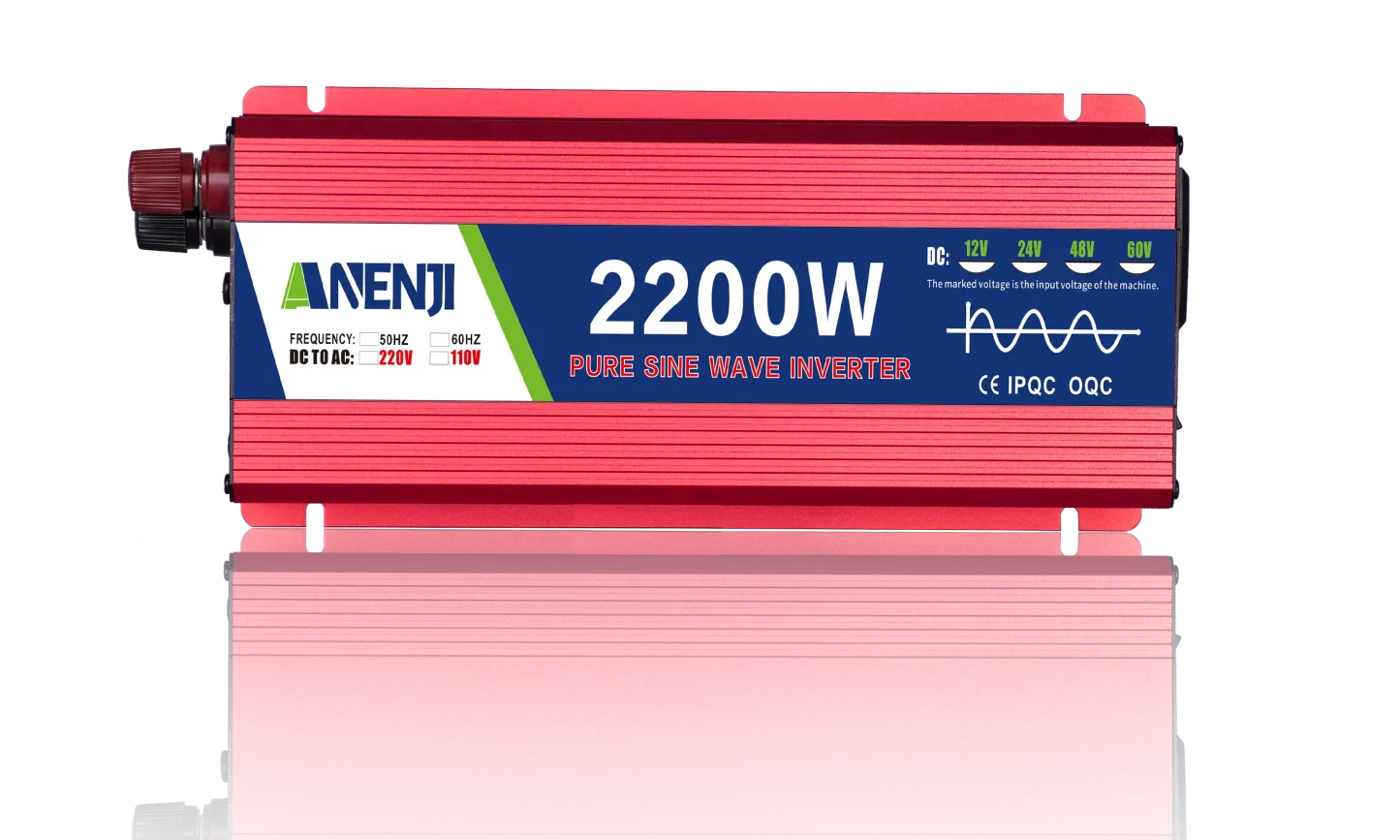 1000W/1600W/2200W/3000W 12V/24V/48V Pure Sine Wave Inverter Power Inverter