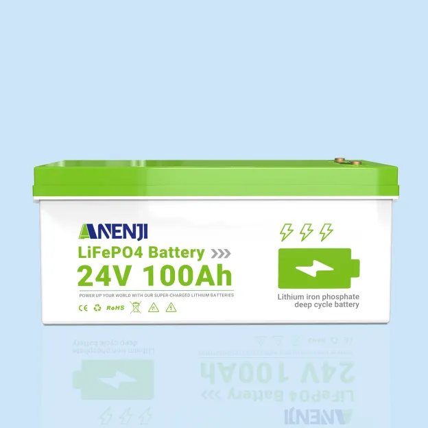 [Pre-sale] ANENJI 24V 100AH LiFePO4 Battery Deep Cycles Lithium Iron Phosphate Battery