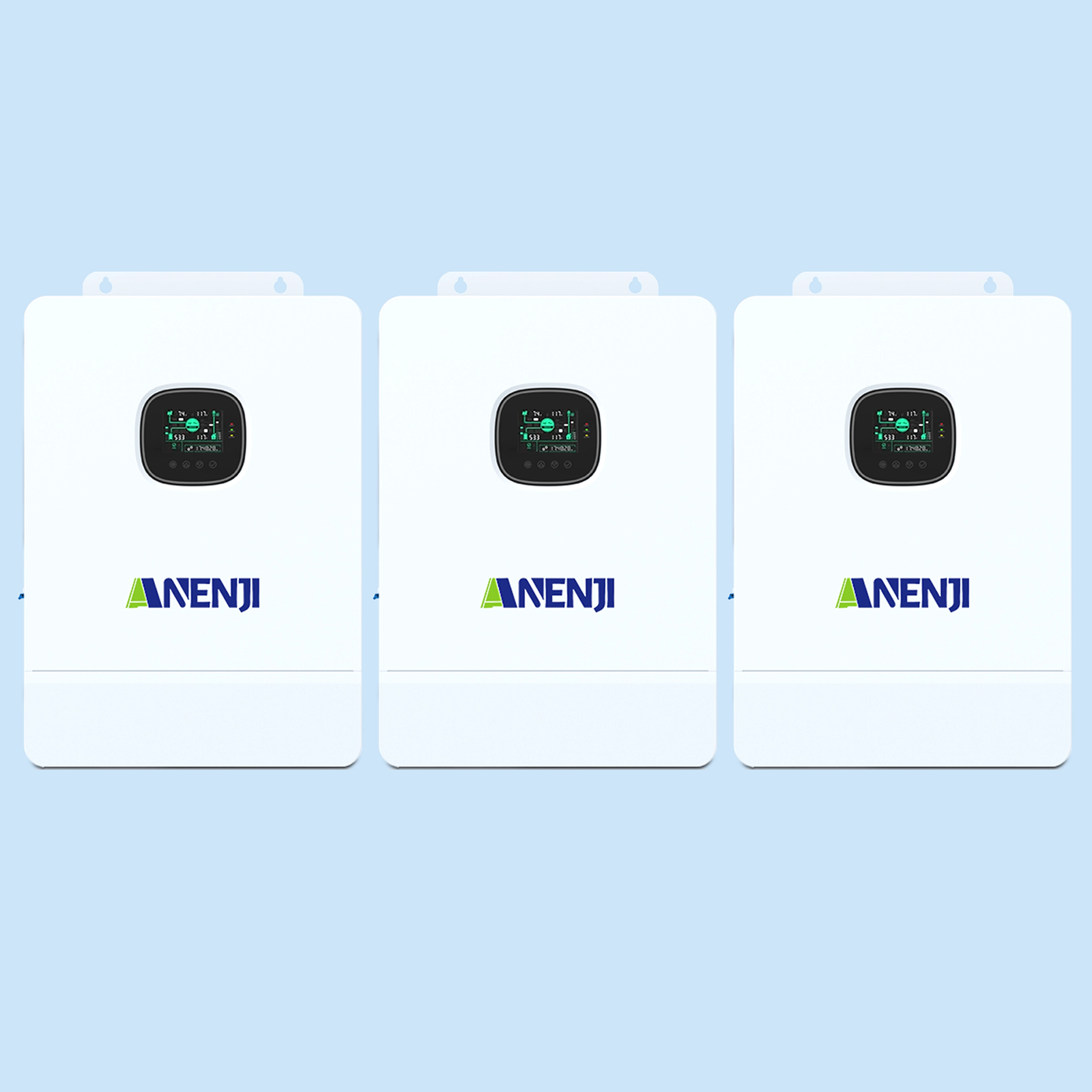 12KW-36KW 48V 3-Phase Off-Grid Solar Inverter 2*MPPT WIFI Max Parallel 6 units -ANENJI