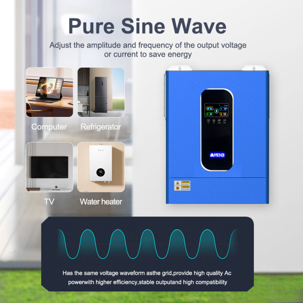 Anenji 33KW 48V Hybrid Inverter/Parallel 3-Phase Inverter On grid Off grid with WIFI