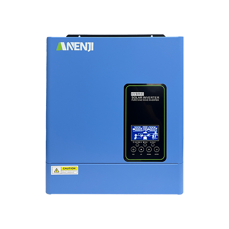 Anenji 3KW 24V Hybrid Solar Inverter On grid Off grid Inverter with WIFI-ANENJI