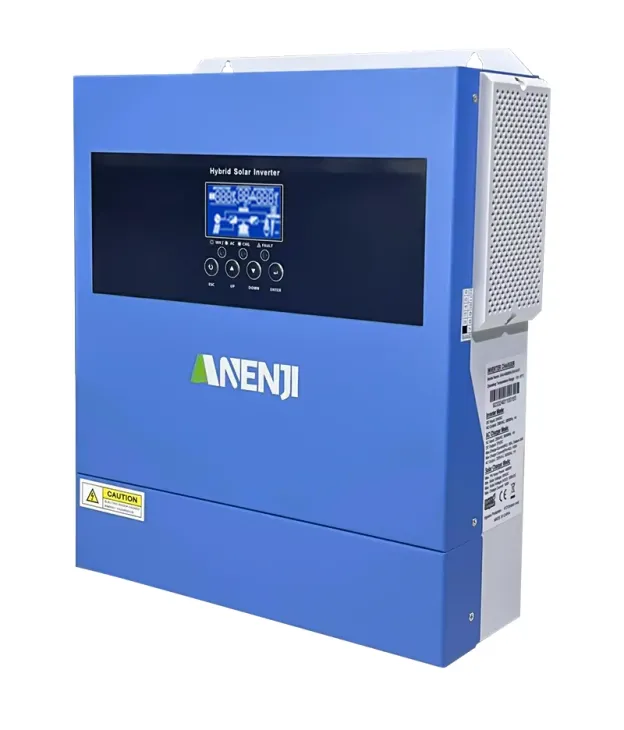 [Área Brasil] ANENJI Inversor Solar Híbrido MPPT de 4KW e 24V de Onda Senoidal Pura Off-Grid
