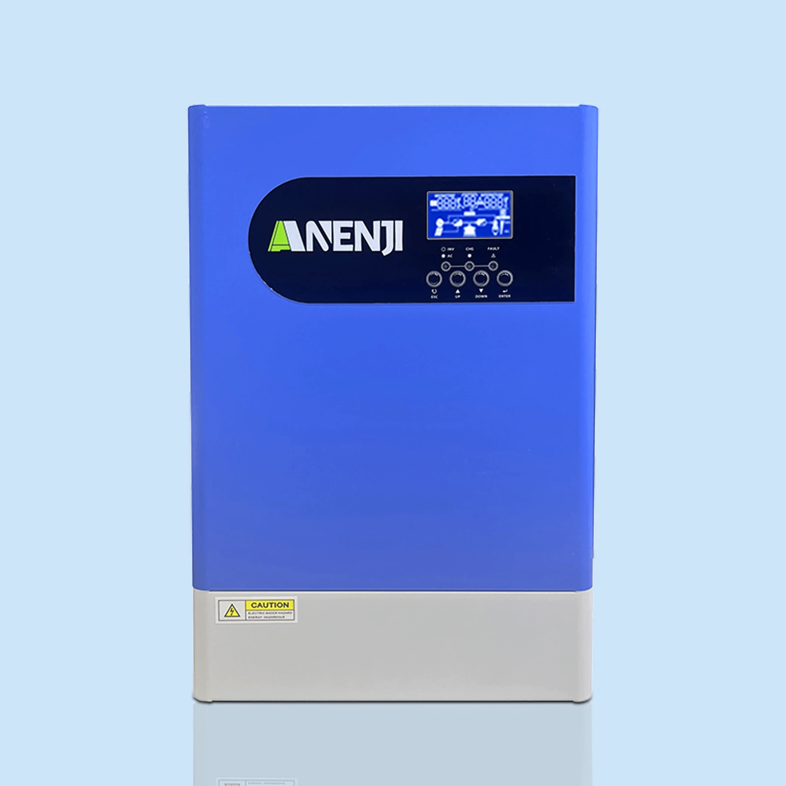 ANENJI 6.2KW 48V MPPT Hybrid Solar Inverter Parallel Function for 12unit Max Off-Grid with WIFI 