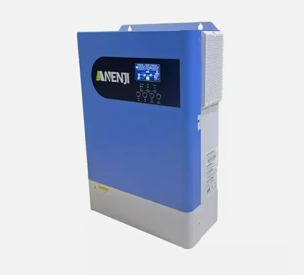 ANENJI 12.4kW 48V MPPT Hybrid Solar Inverter Off-Grid with WIFI Parallel Function for 12unit Max
