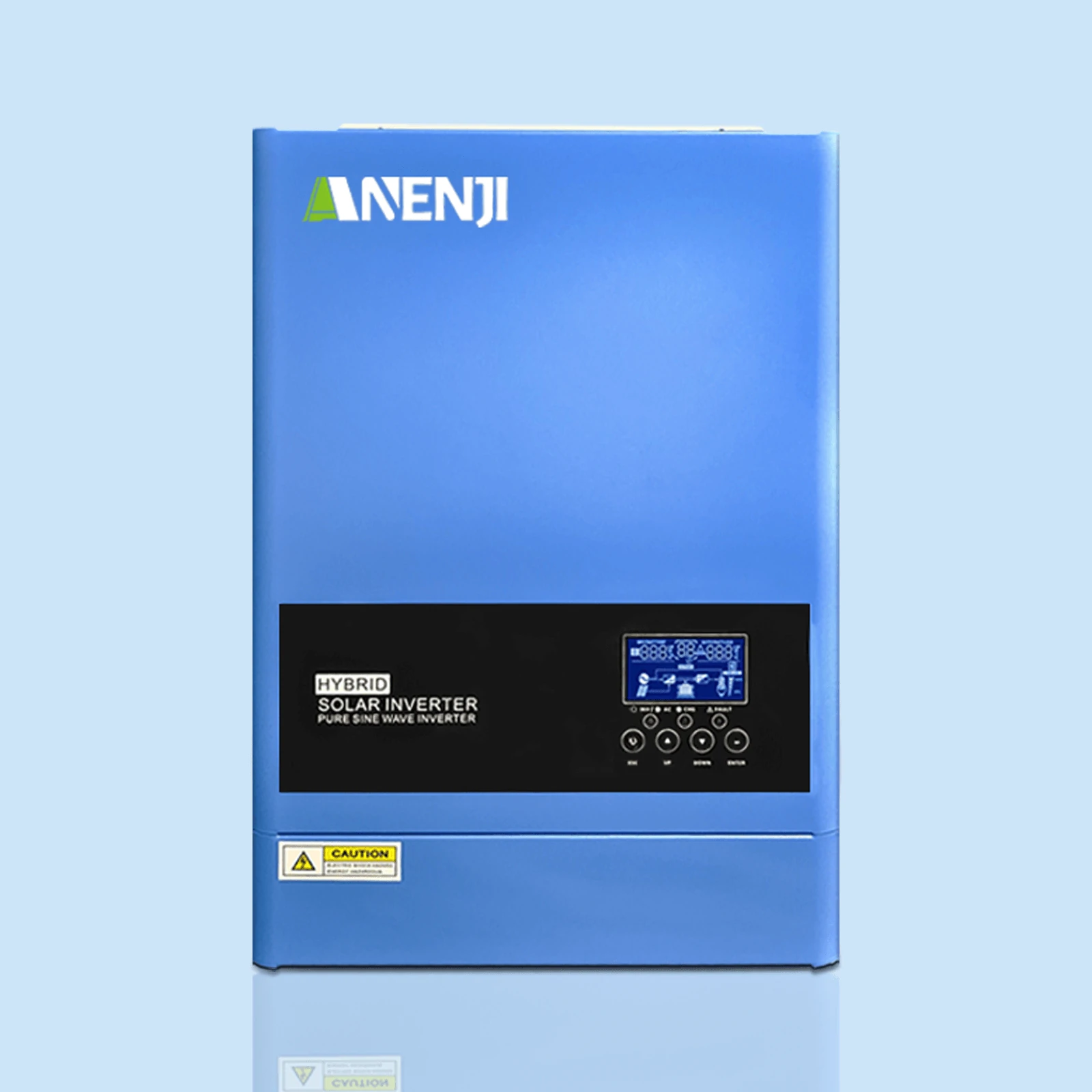 ANENJI 6.2KW 48V MPPT Hybrid Solar Inverter Pure Sine Wave Off-Grid with WIFI