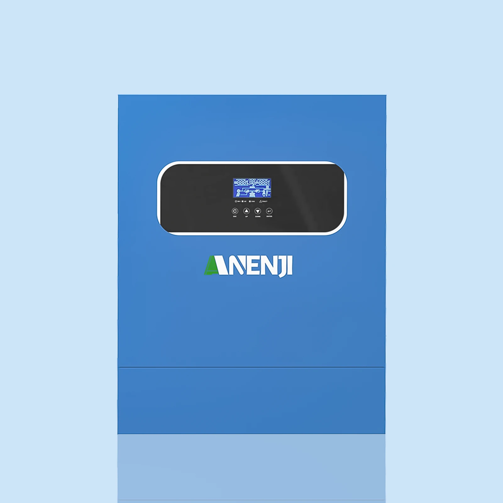 ANENJI 8.5KW 48V Hybrid Solar Inverter Pure Sine Wave Off-Grid+On-Grid 2*MPPT with WIFI