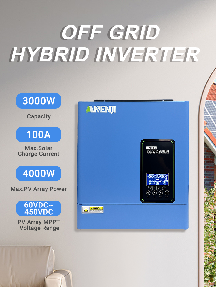 3KW 24V Hybrid Solar Inverter On grid Off grid Inverter with WIFI
