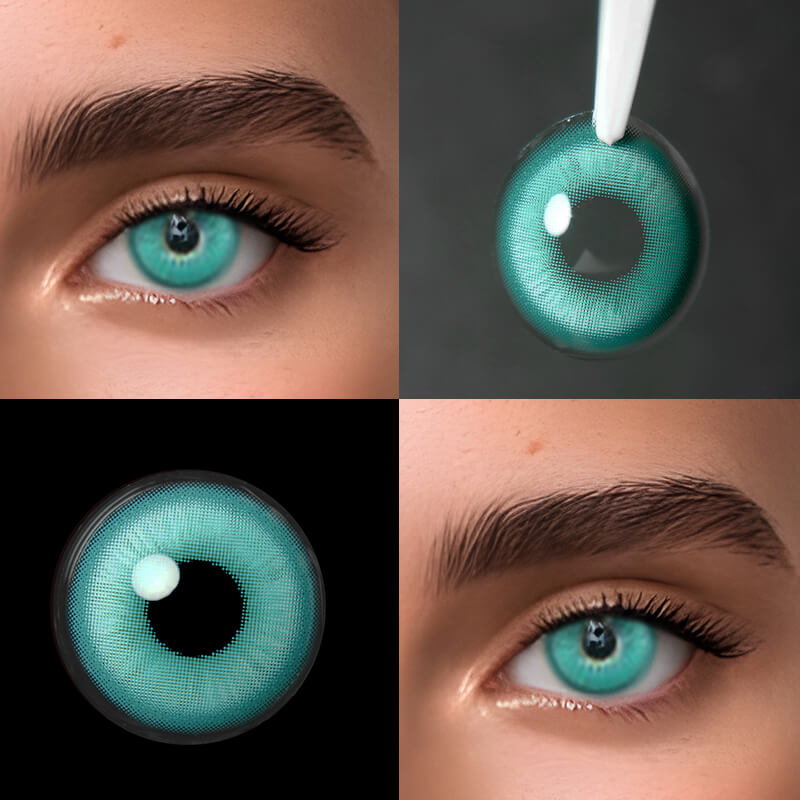 Sweety Magic Pop Cyan Green Colored Contacts | Most