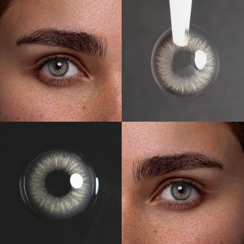 Colored Contact Lenses: Unibling Savage Grey