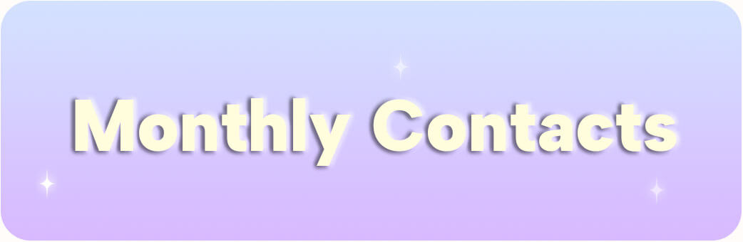 Monthly Contacts