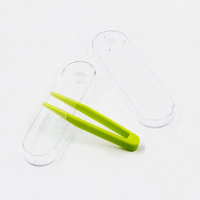 5 pcs Portable Contact Lens Stick Tool Case Set (Inserter/Remover+Tweezer with Soft Tip)