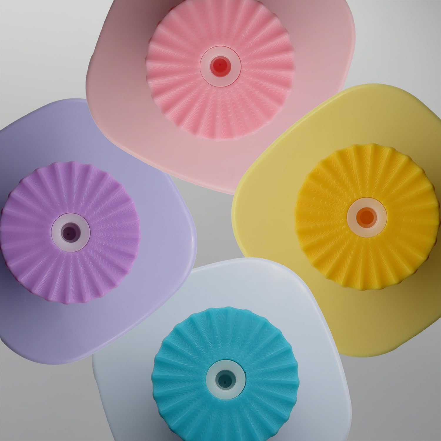 Rainbow Color Manual Contact Lens Cleaner