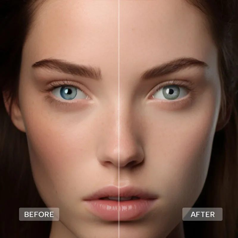 Unibling Green Color-Altering Contacts