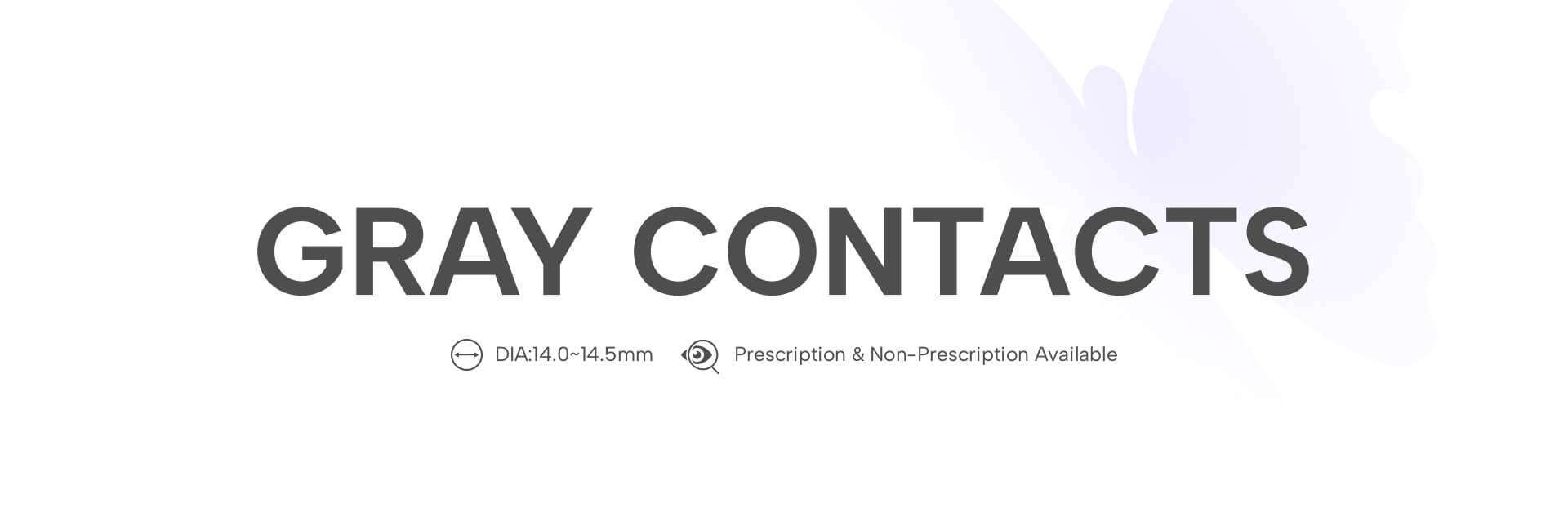 Gray Contacts