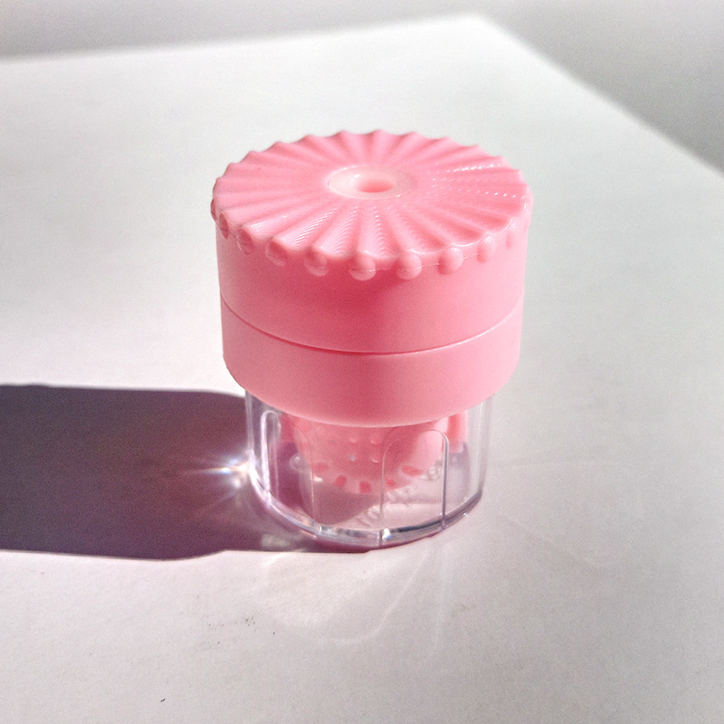 Rainbow Color Manual Contact Lens Cleaner