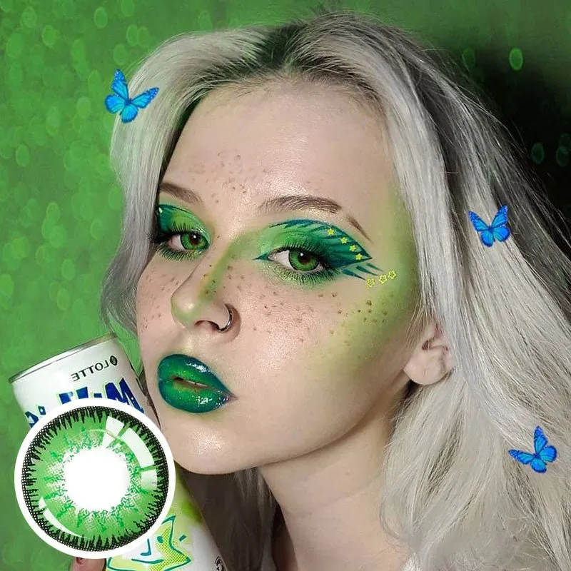 Unibling Mystery Green Decorative Lenses