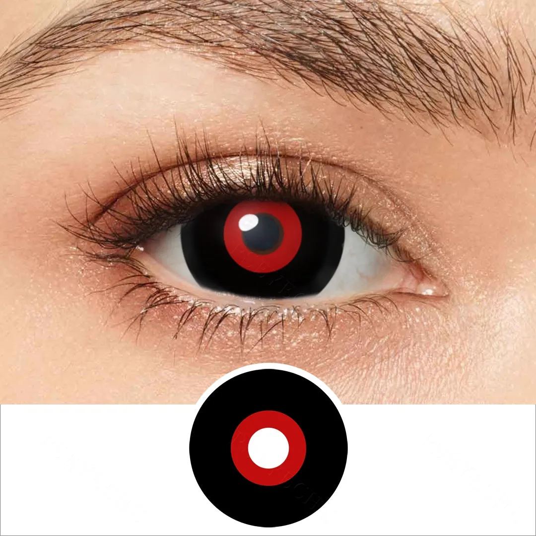 Unibling Tokyo Ghoul Black And Red Sclera 22mm