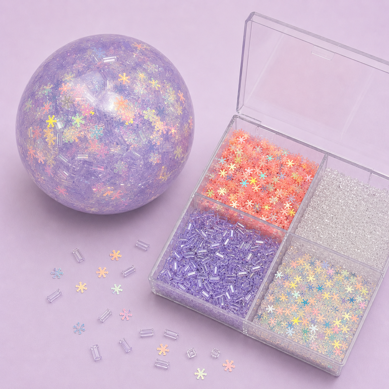Carinify DIY Ball - Crystal Snow