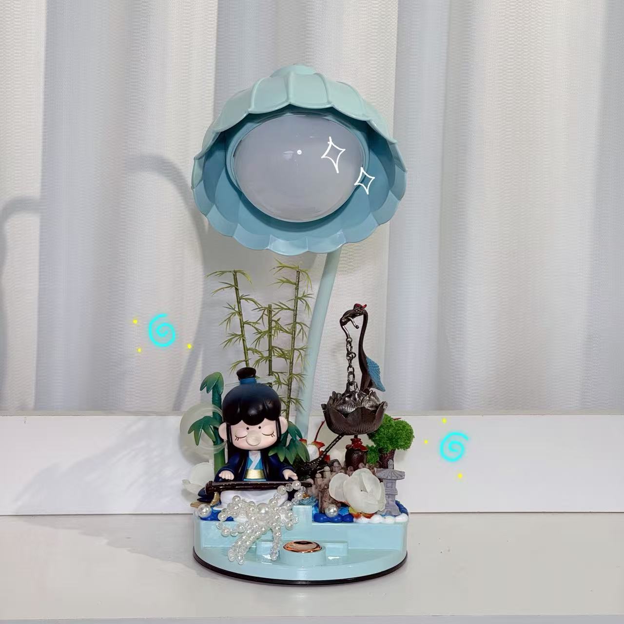 CARINIFY DIY Flower Lamp- wish is 1 more! 