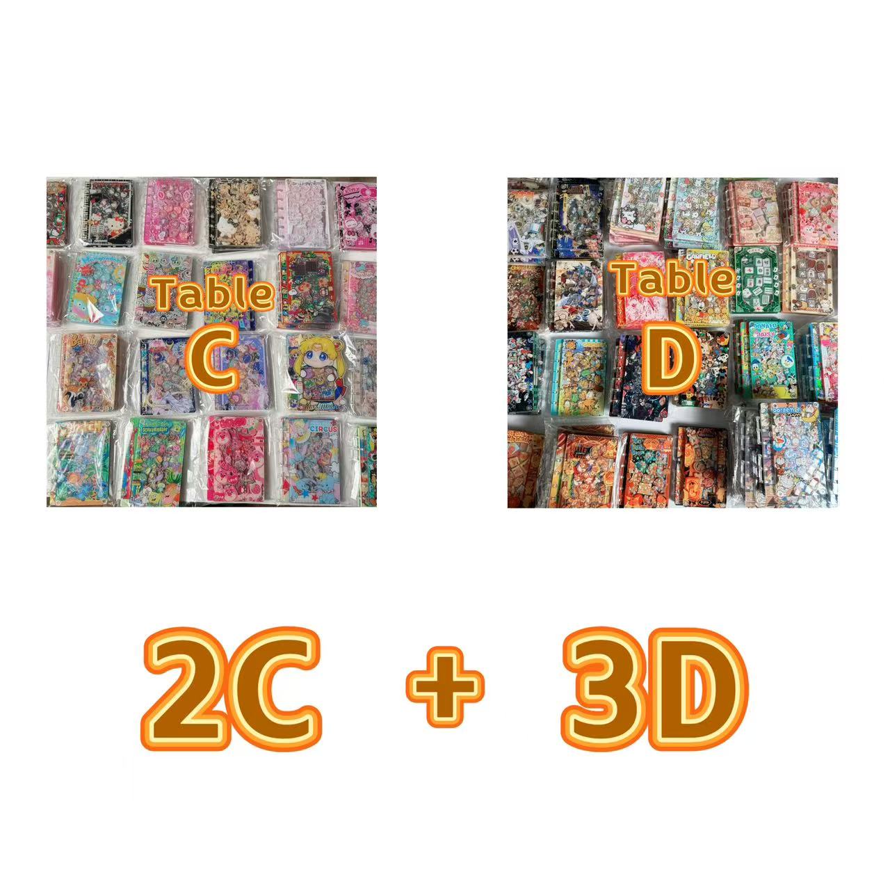 Carinify Shaker Notebooks - big or small!!