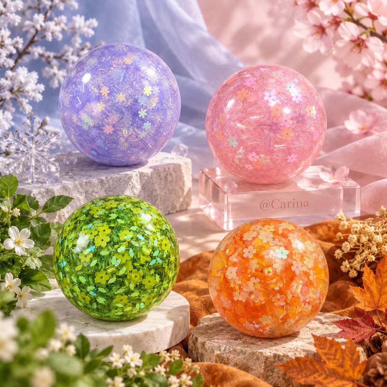 【Seasons】—great deal!  dreamy/butterfly/slushie