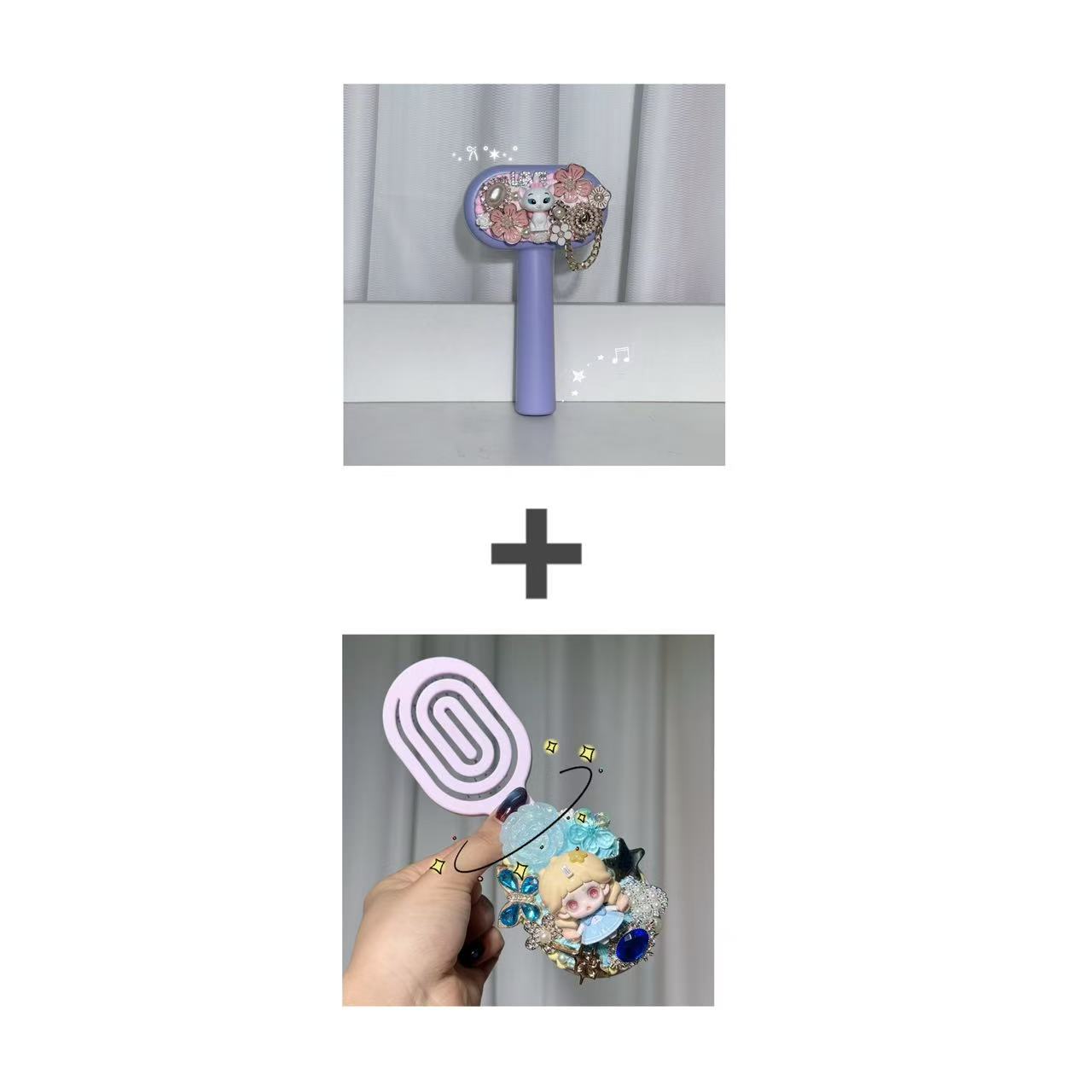 CARINIFY DIY Pet Brush - right sticker is one more! 