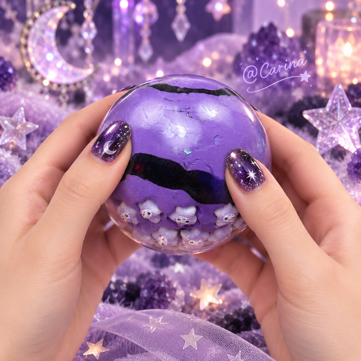 【Kuku Star】—super crunchy/sugar-grit crinkly fill/kuku