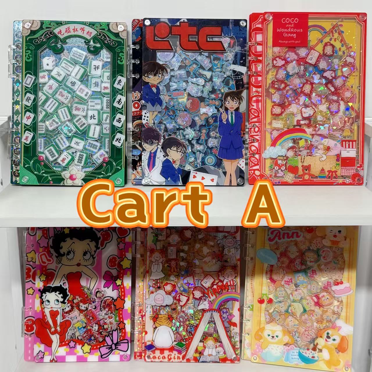 Carinify Shaker Notebooks - big or small!!