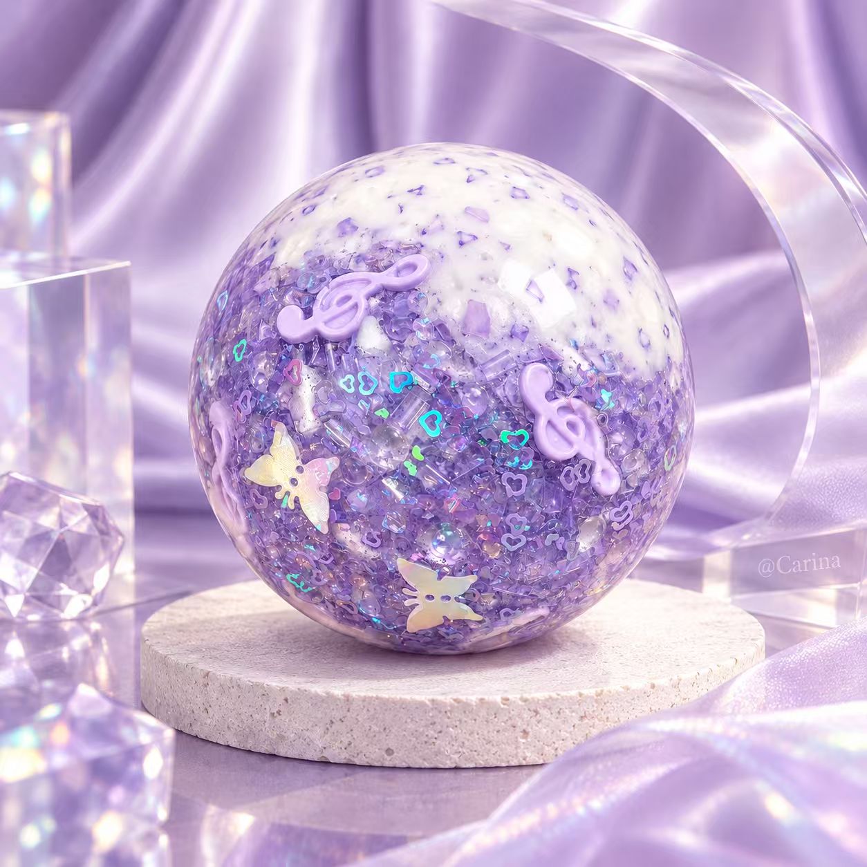 【Violet Melody】—crunchy/dreamy/purple/clear/soft