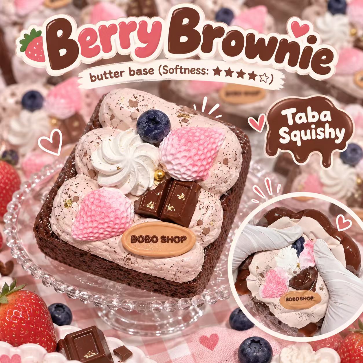 【Taba Squishy 】- not live made/butter base/milk base/soft/stress relieve