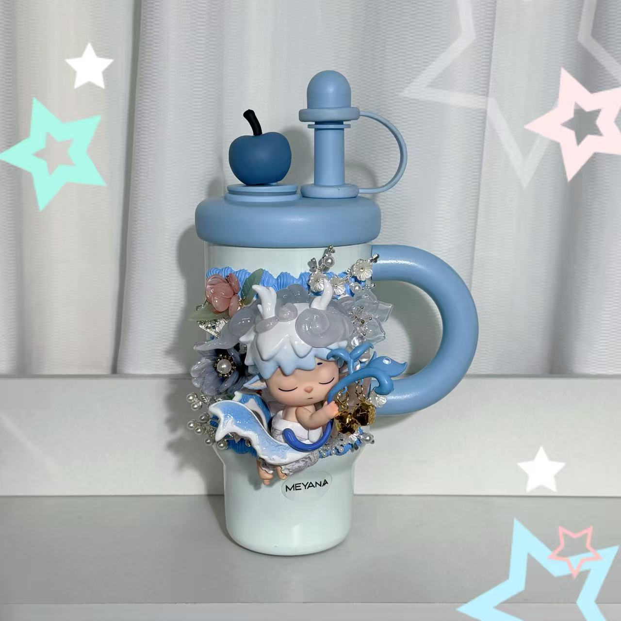 CARINIFY DIY Tumbler - right sticker is a small thermos~ 