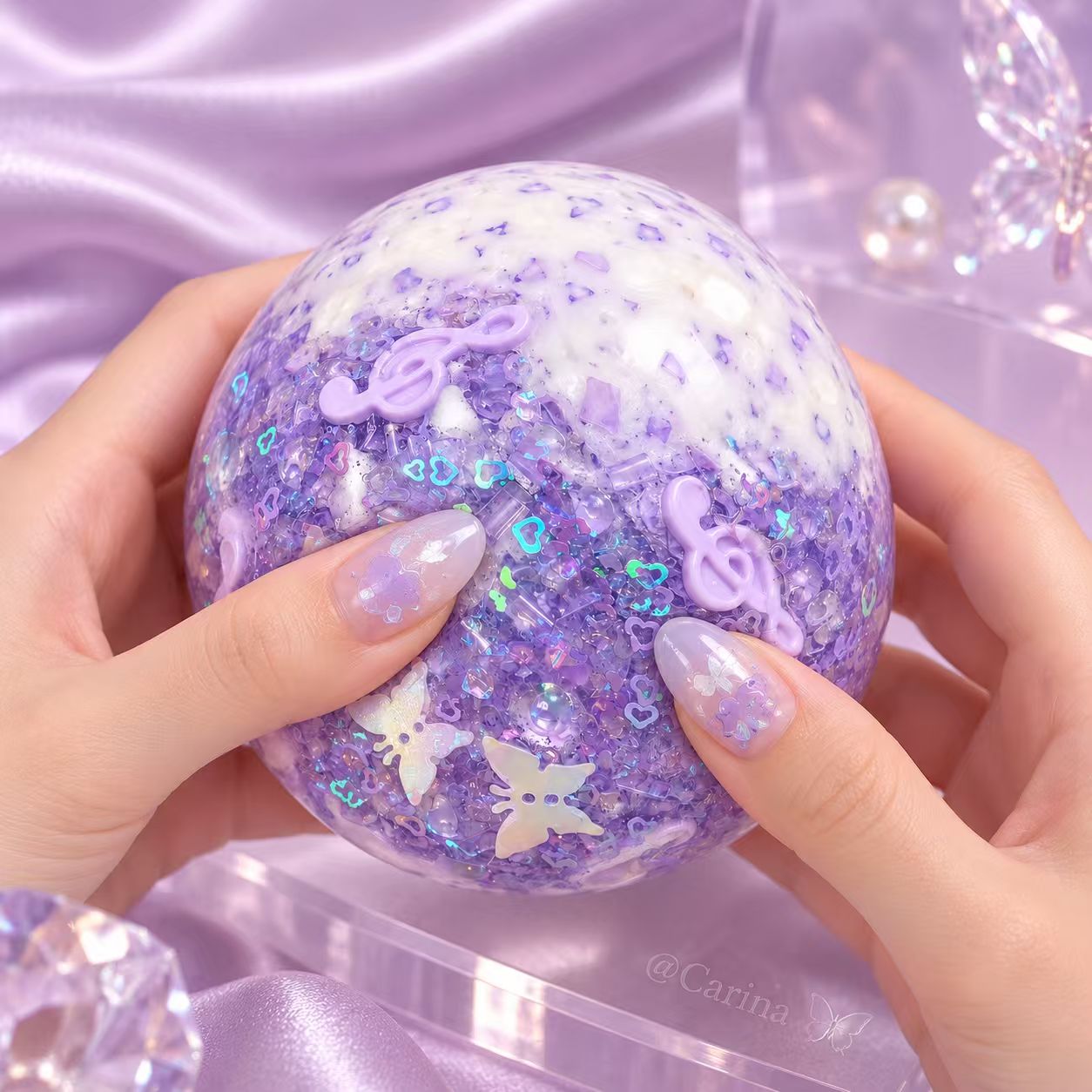 【Violet Melody】—crunchy/dreamy/purple/clear/soft