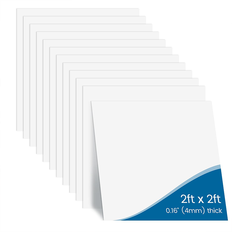 Muzata 12Pack 2x2 Drop Ceiling Tiles 24x24 White PVC Ceiling Panels Covers About 48sqft Easy Drop-in Waterproof Fire-Rated TBP0