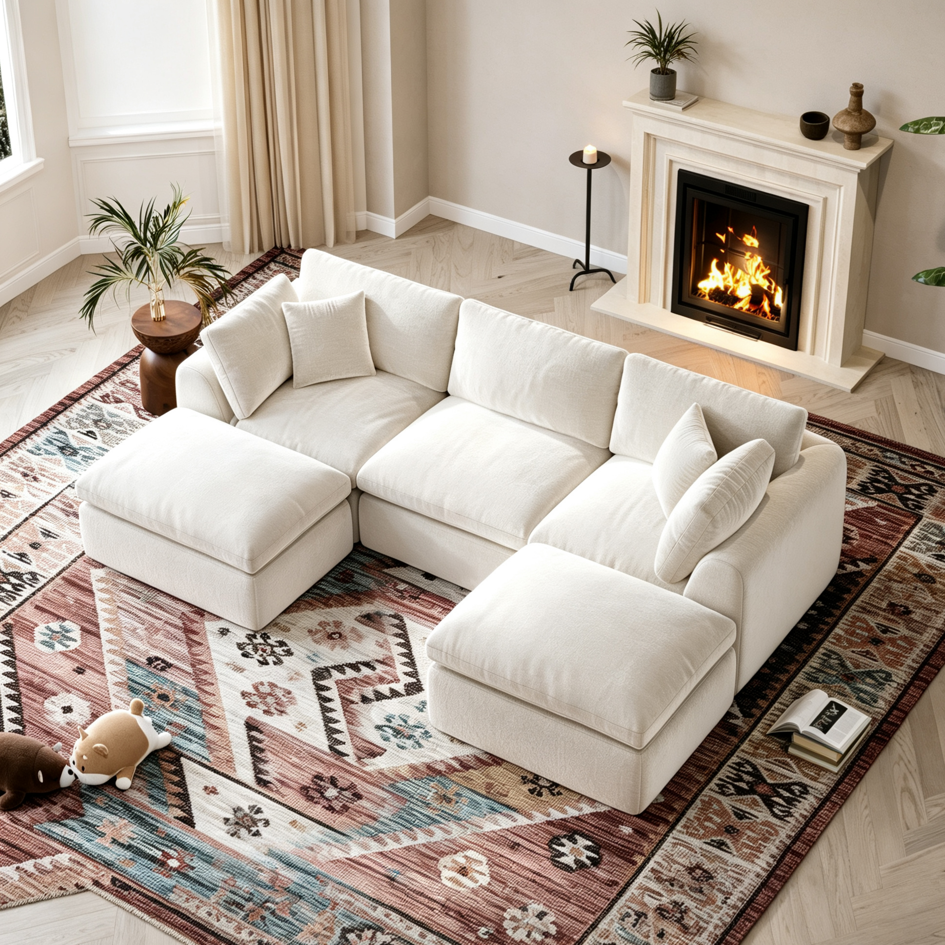 Haven 5-Seat Compact Cloud Couch