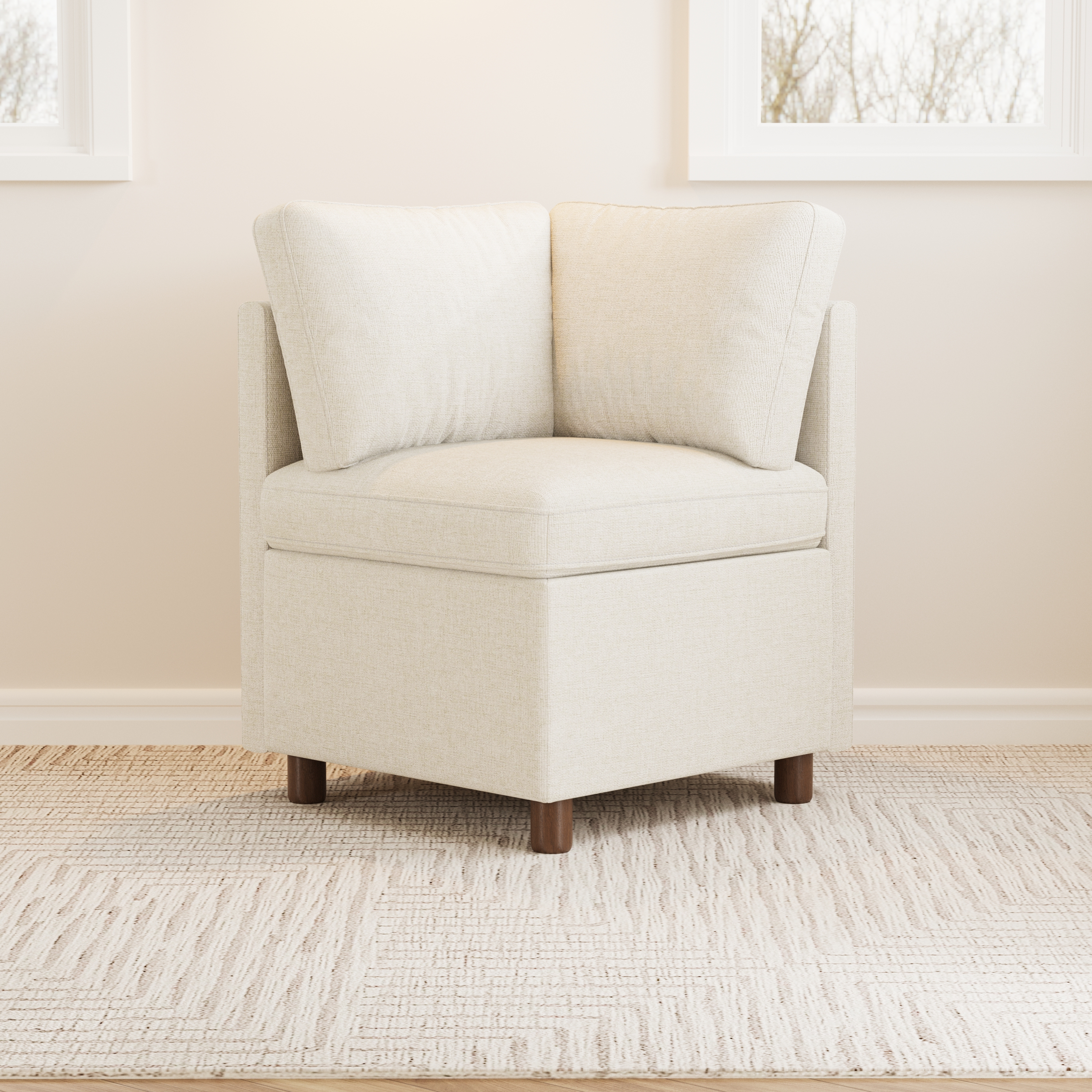 Aura Single Storage Chair | Corner Chair | Breakfast Nook