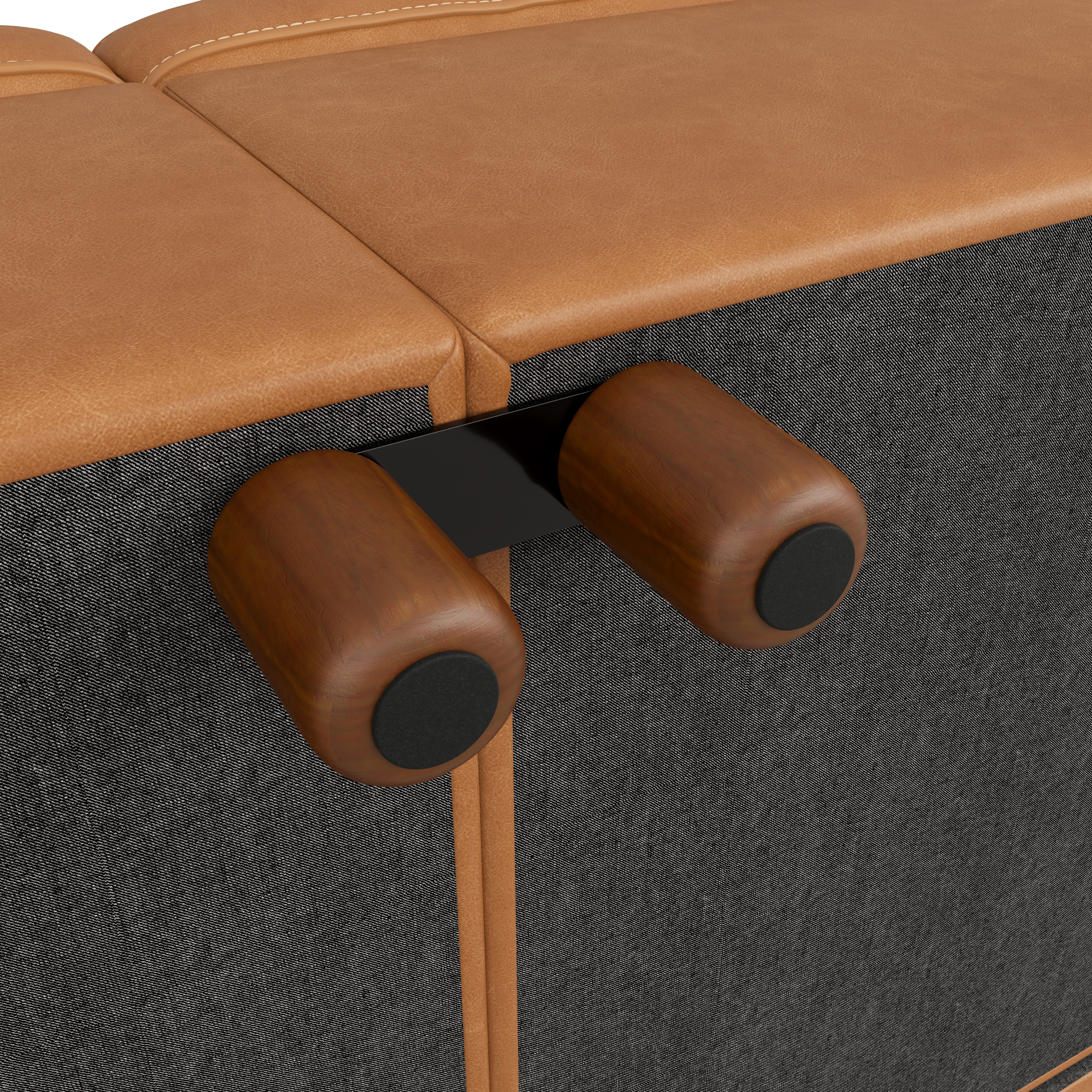 Aura 4-Seat L-Shaped Breakfast Nook with Hidden Storage