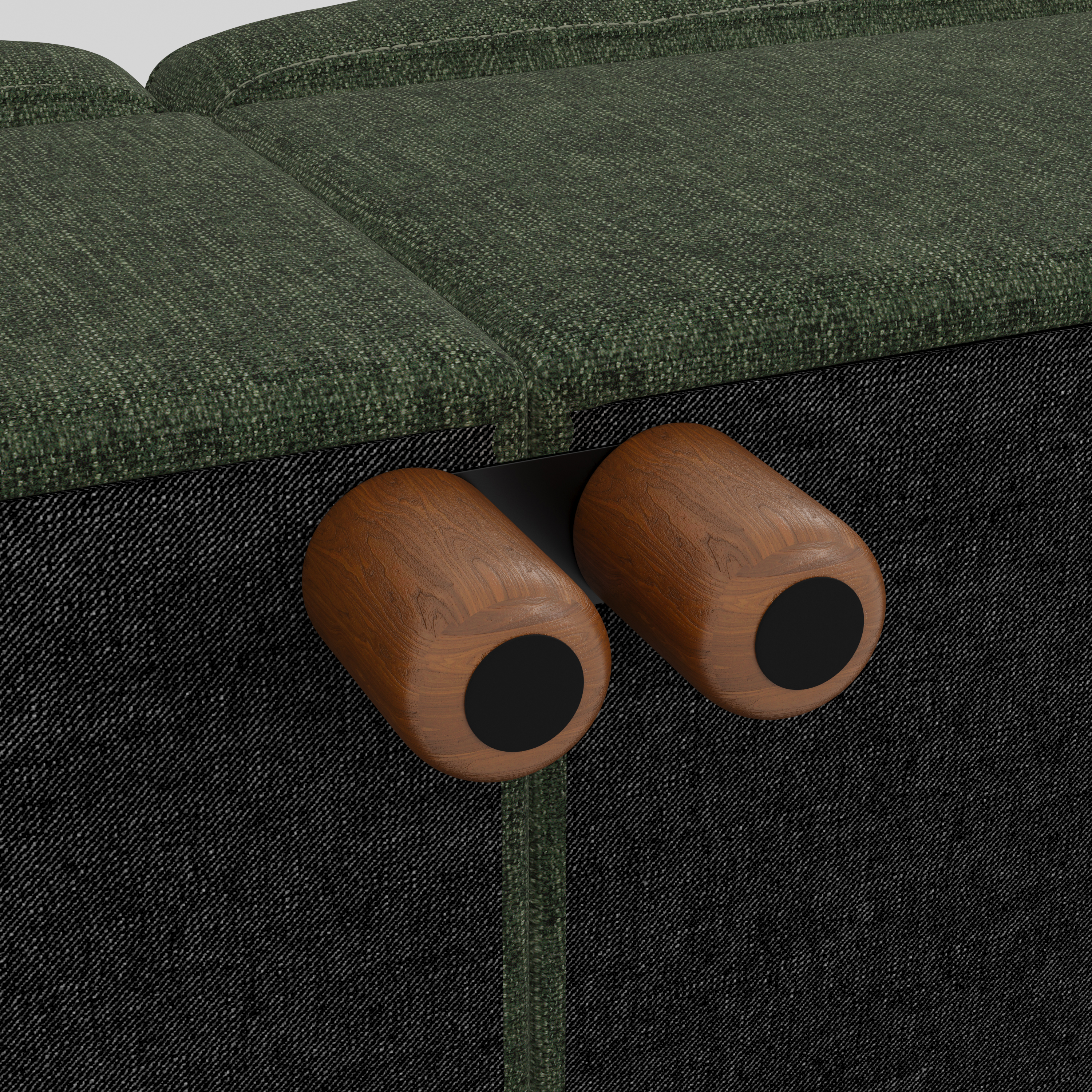 Aura 4-Seat L-Shaped Breakfast Nook with Hidden Storage