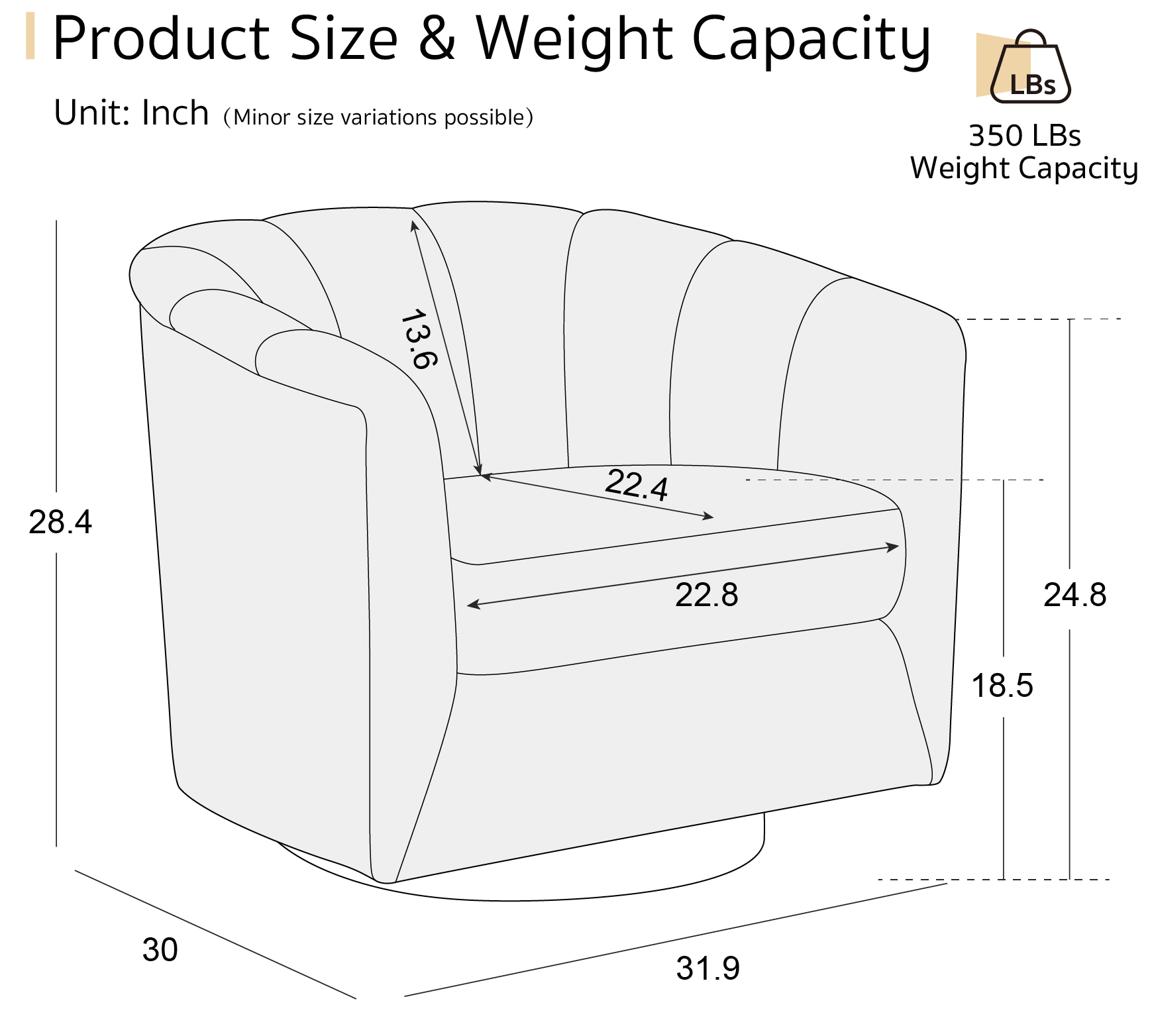 SITJOY Product Dimensions