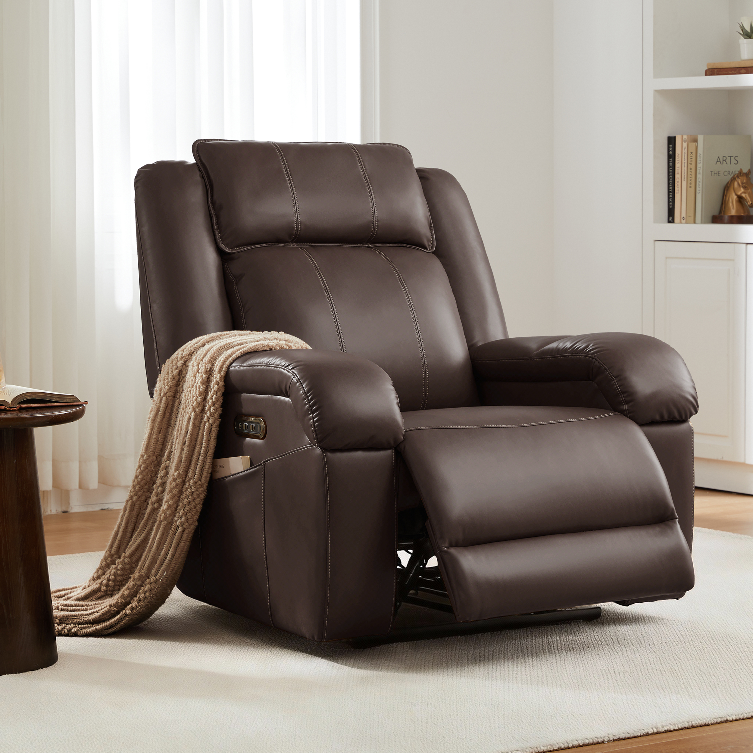 SITJOY Dual Motor Power Recliner with Zero Wall Hugger Design SITJOY Dual Motor Power Recliner with Zero Wall Hugger Design