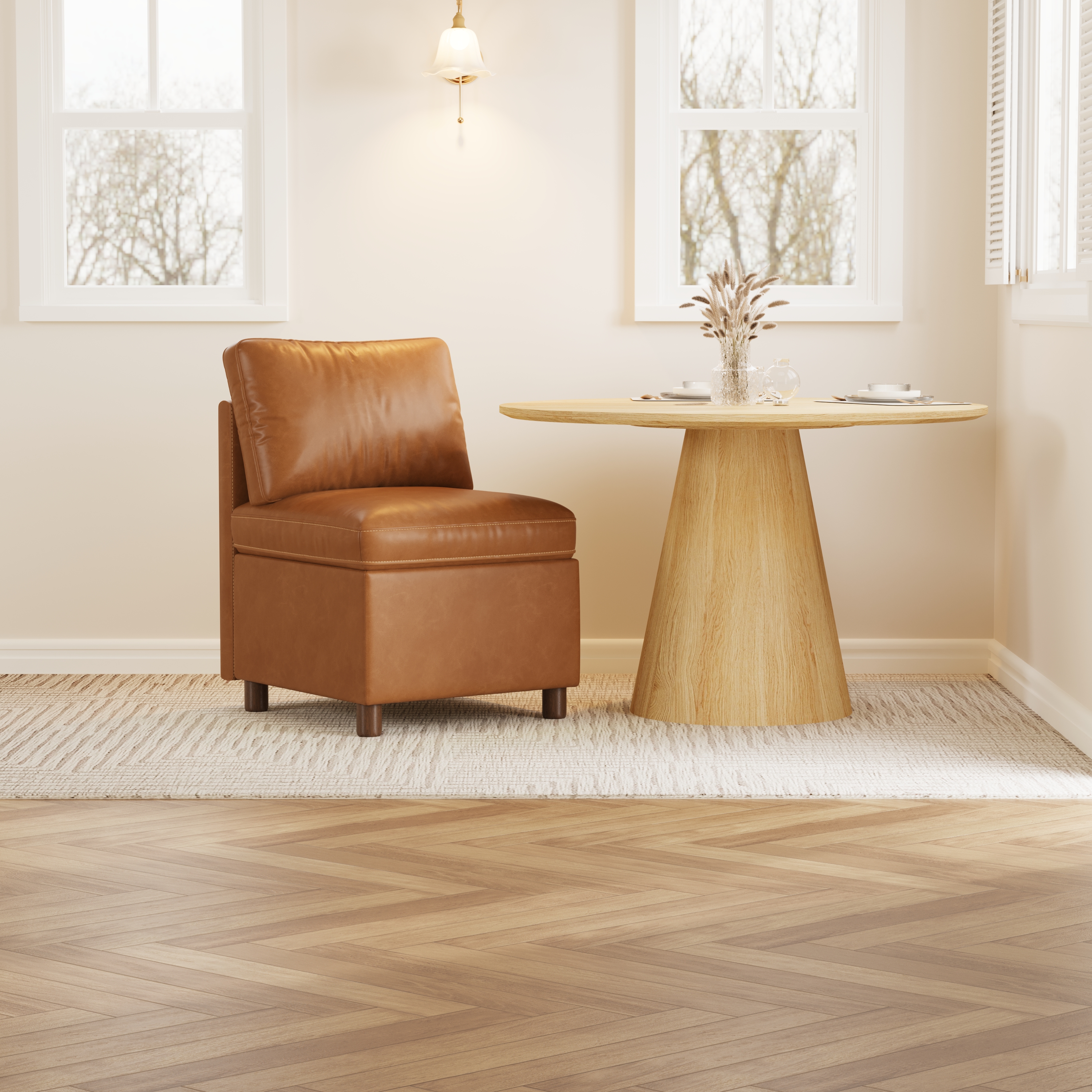 Aura Single Storage Chair | Breakfast Nook | SITJOY