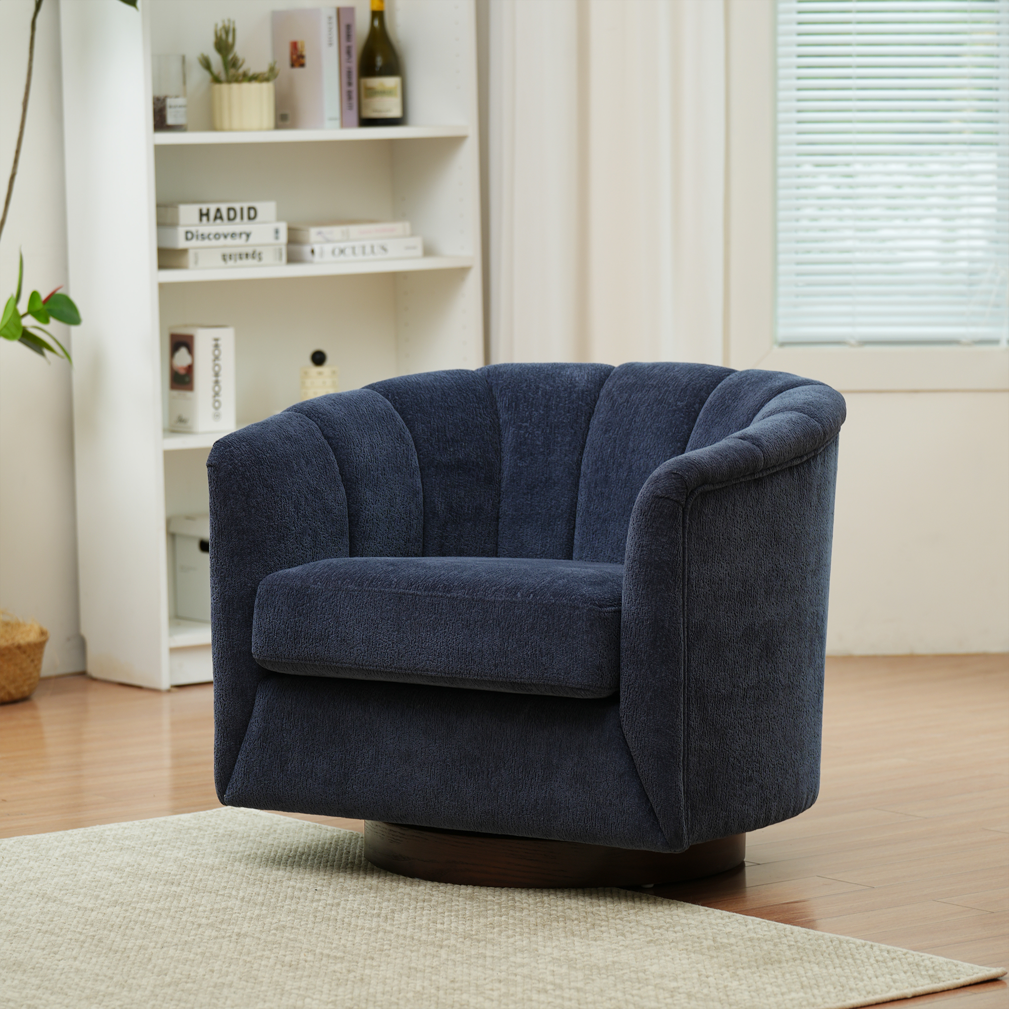 Wolen Modern Swivel Accent Chair