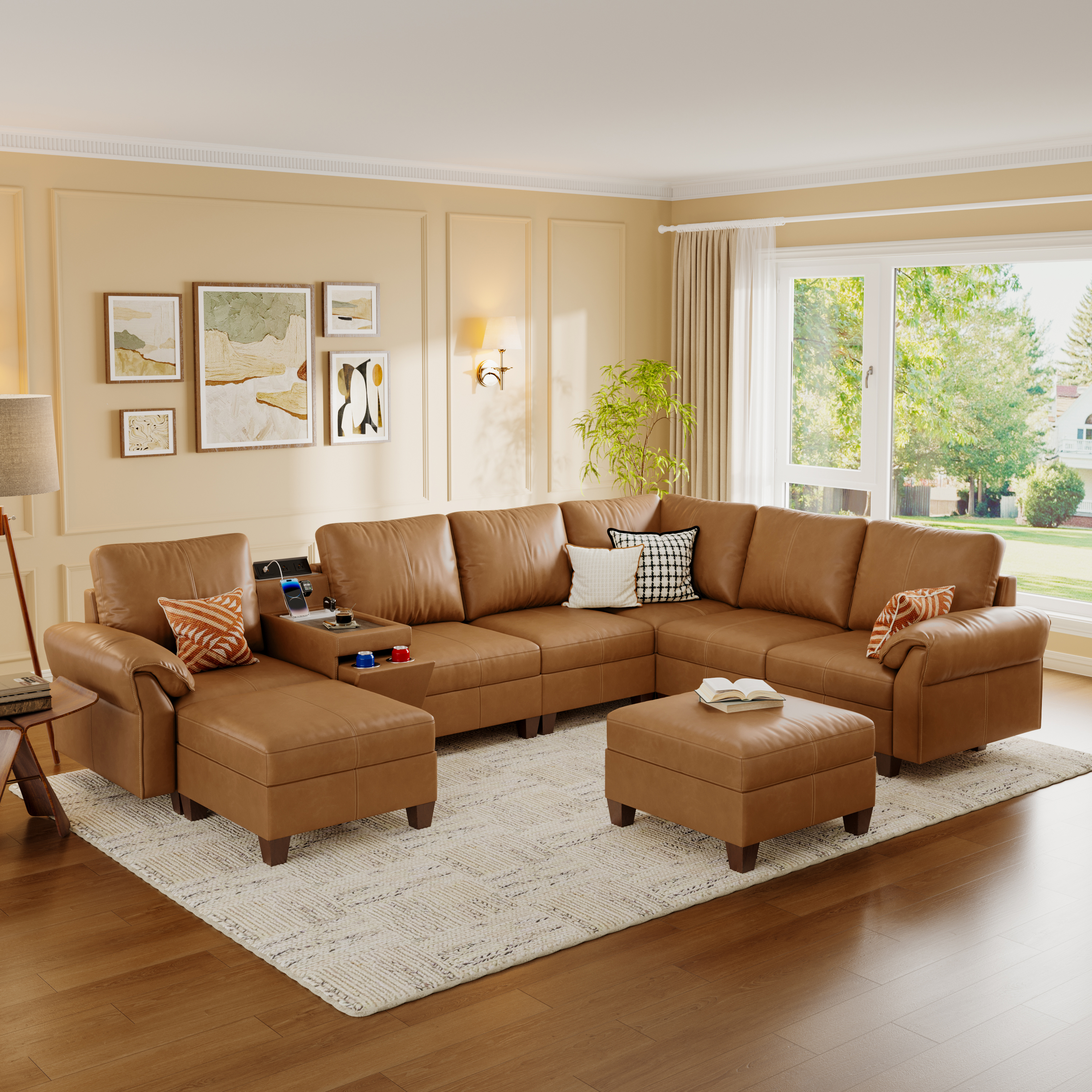 Nest Modular 8 SeatsSofa| SITJOY