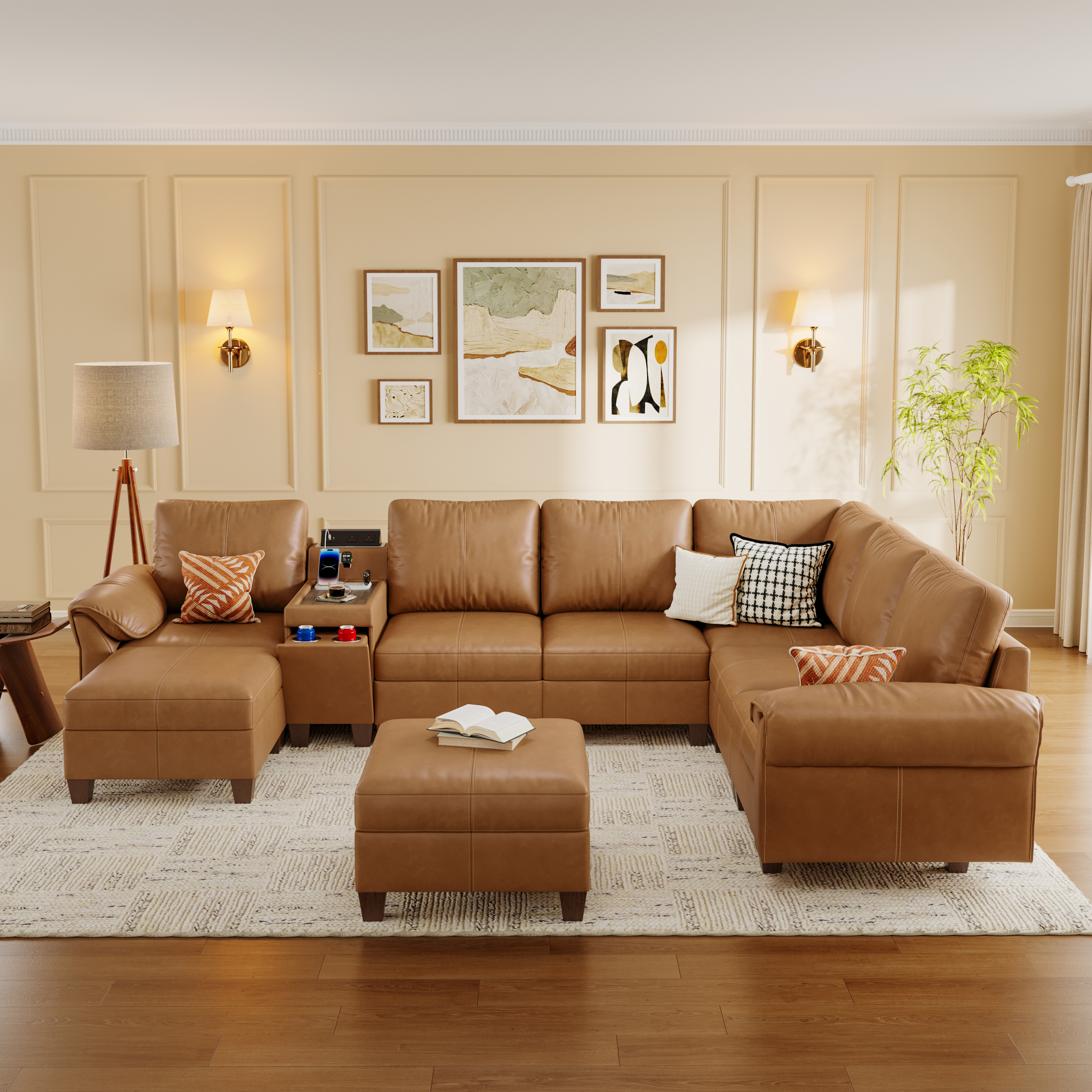 Nest Modular 8 SeatsSofa| SITJOY