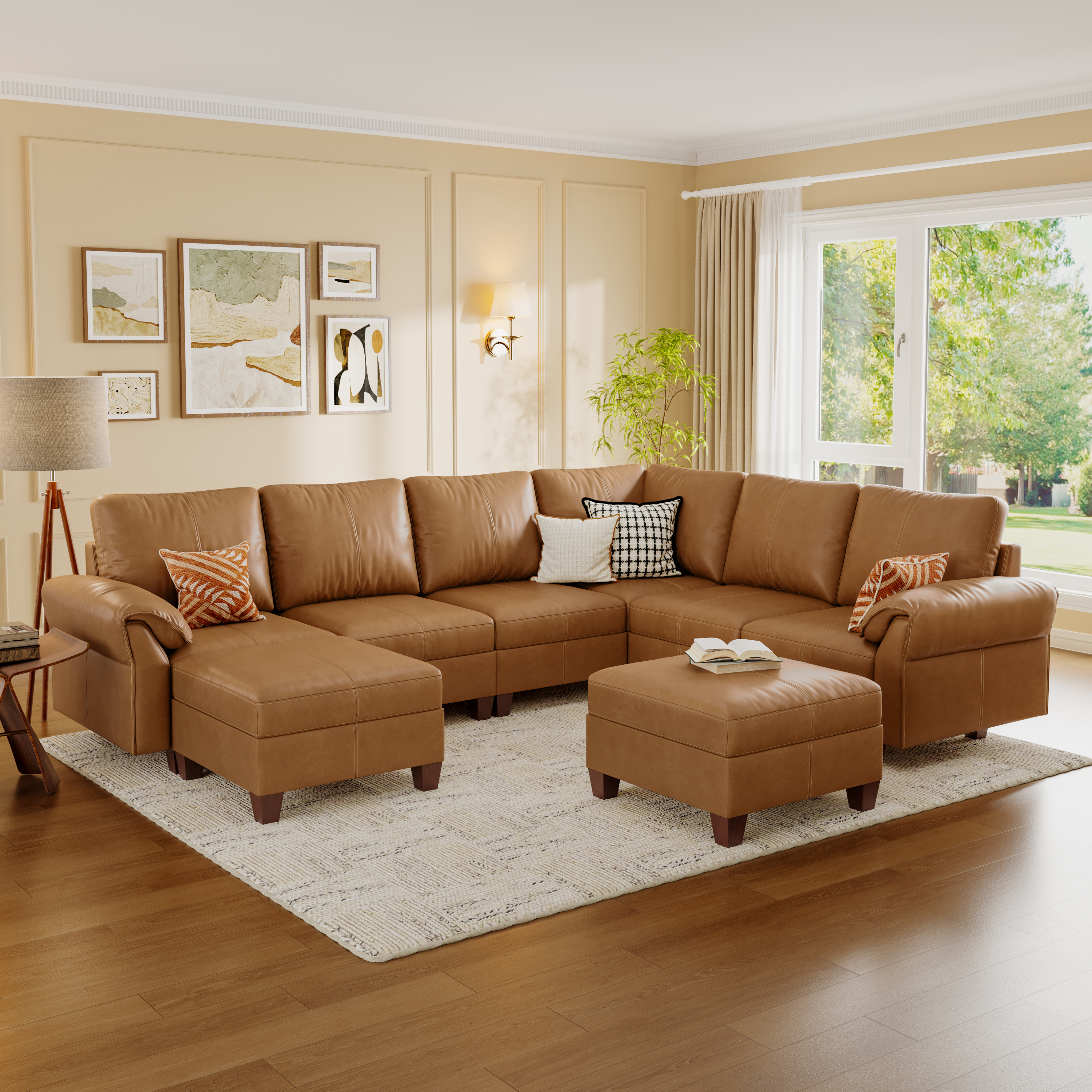 Nest Modular 8 SeatsSofa| SITJOY