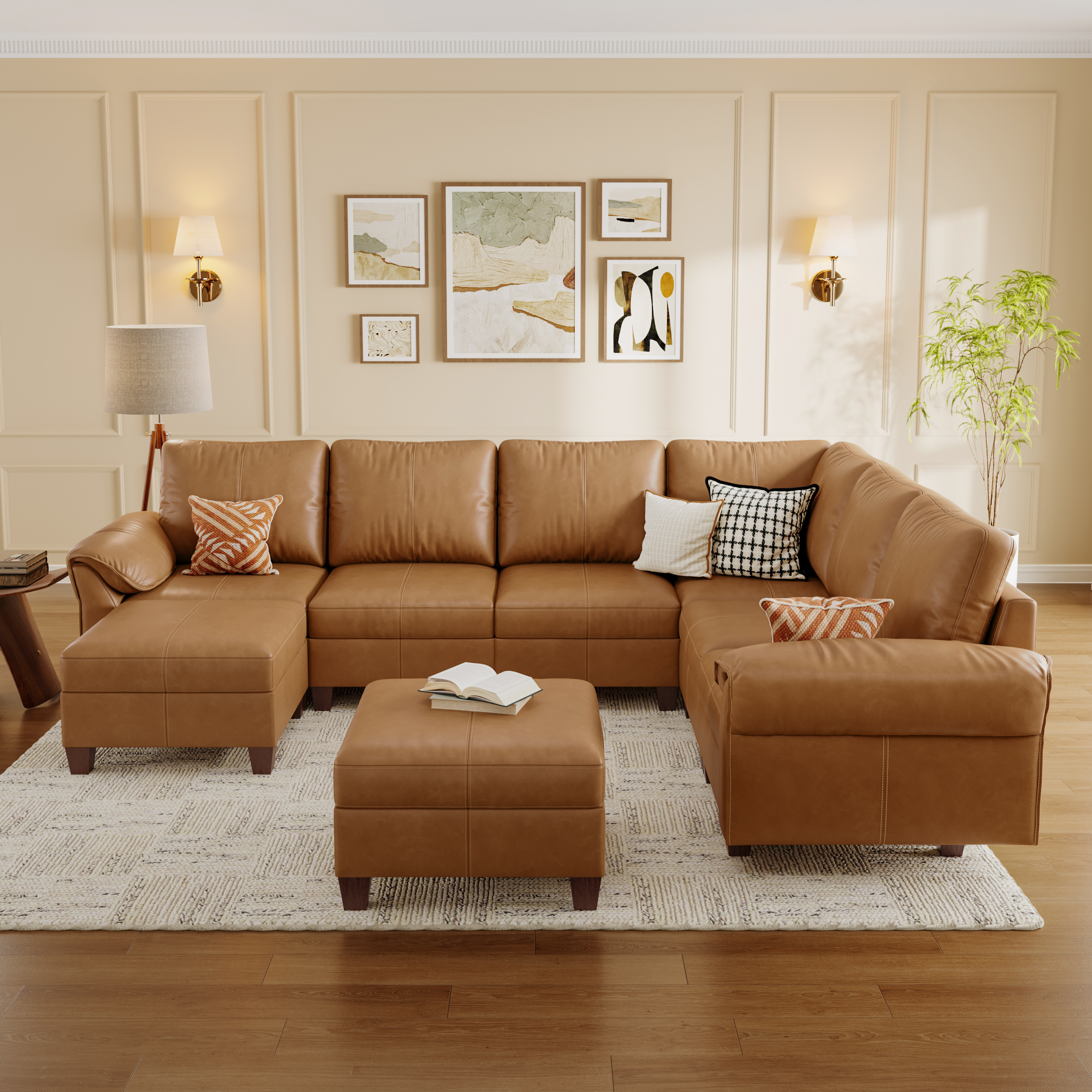 Nest Modular 8 SeatsSofa| SITJOY