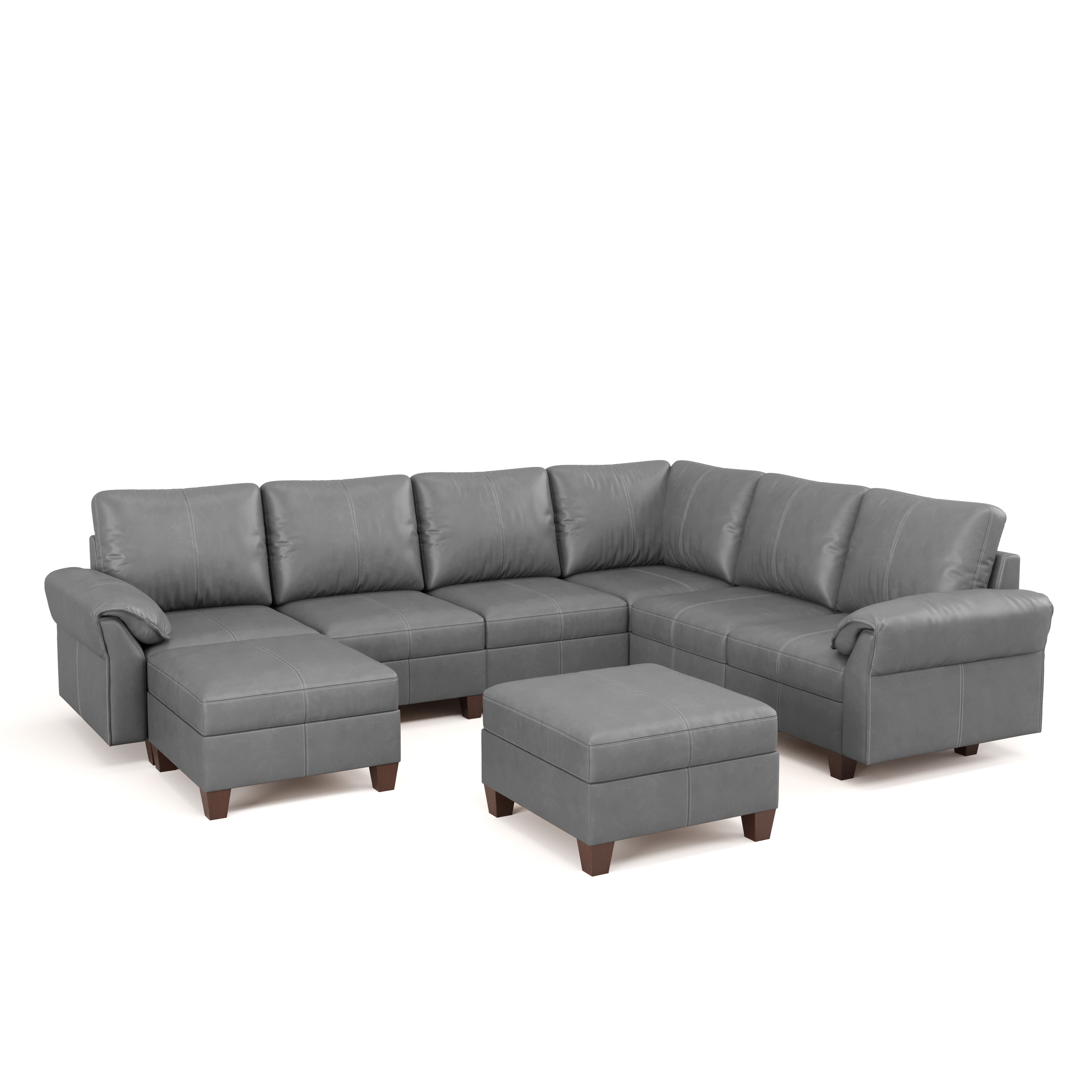 Nest Modular 8 SeatsSofa| SITJOY